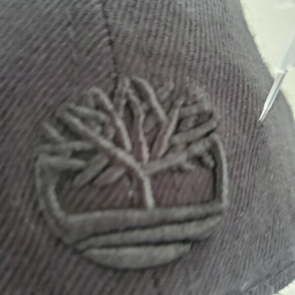 Men's TIMBERLAND Fitted Cap Black & Red Houndstooth Wool Blend Embroidered Logo - Picture 11 of 13